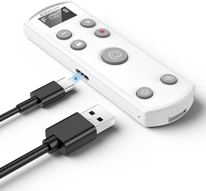 for Fujifilm Rechargeable Camera Remote Control Wireless Shutter Release by AODELAN