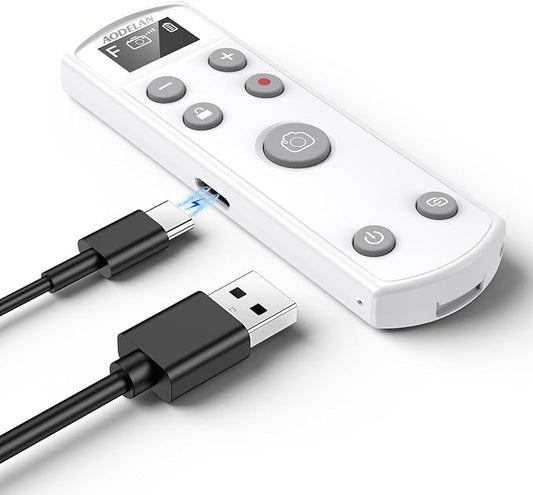 for Fujifilm Rechargeable Camera Remote Control Wireless Shutter Release by AODELAN