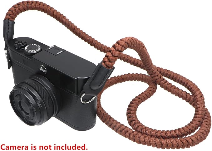 Paracord Camera Strap Long Camera Neck Shoulder Strap - Image 3