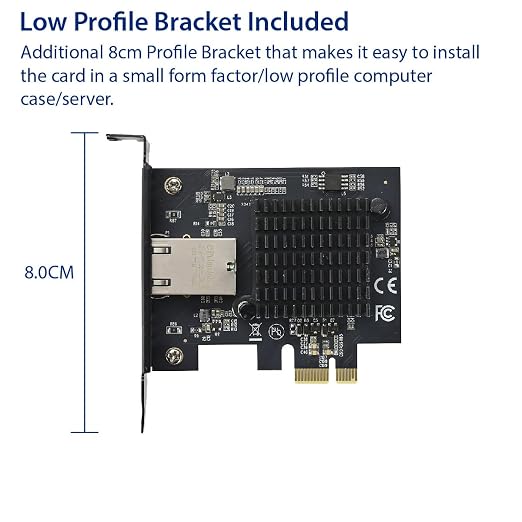 Single Port 10 Gigabit Ethernet PCI-e x1 Network Card - Image 5
