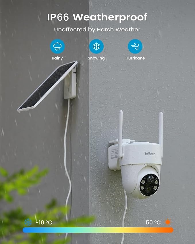 ieGeek Security Cameras Wireless Outdoor, 2K Camera - Image 4