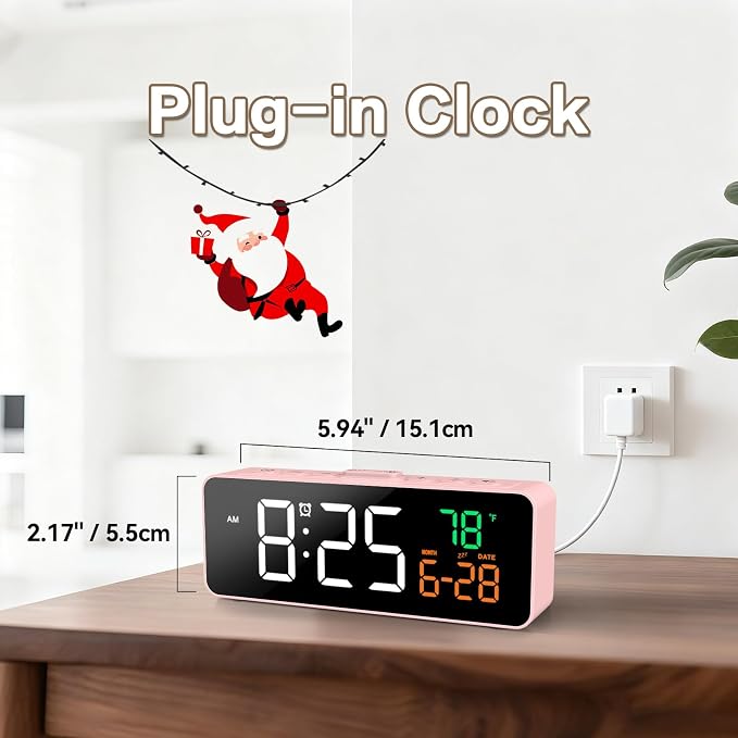 Netzu 3-in-1 Digital Clocks for Living Room - Image 4