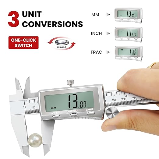 Digital Caliper, Rechargeable Calipers 12 inch - Image 4
