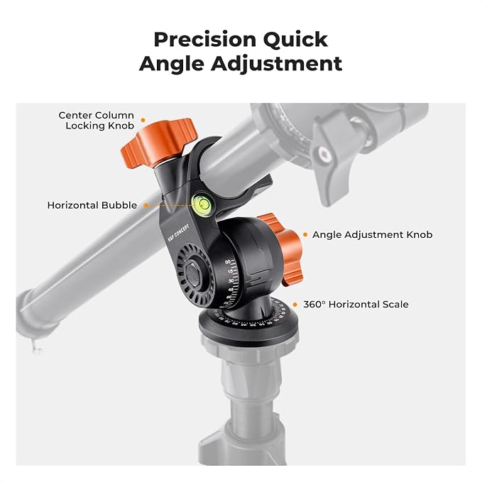 K&F Concept 76 inch Camera Tripod - Image 7
