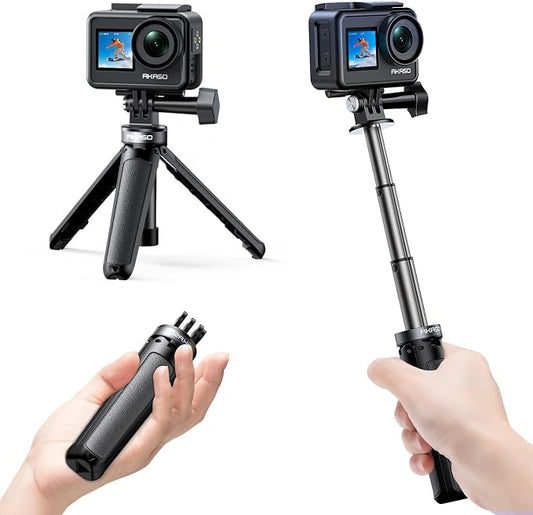 AKASO Mini Selfie Stick Tripod Lightweight Extension by AKASO
