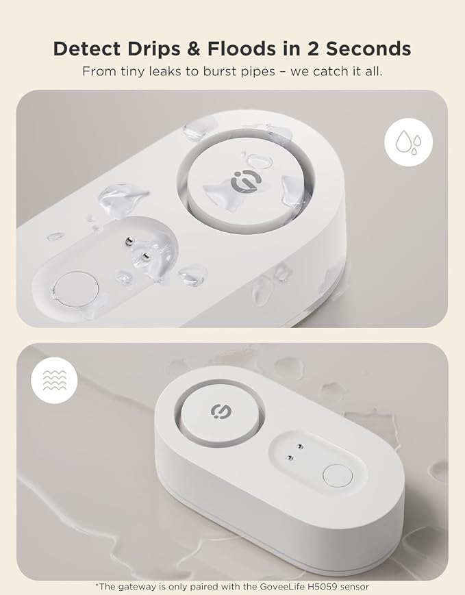 GoveeLife Upgraded Smart Water Leak Detector 1s - Image 8