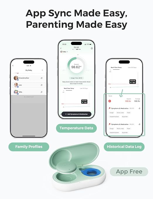 Momcozy Wearable Digital Thermometer - Image 8