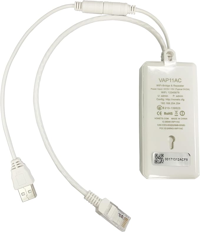 Vonets WiFi Extender Release AC1200 2.4GHz/5GHz Dual Band WiFi Bridge/WiFi to - Image 7