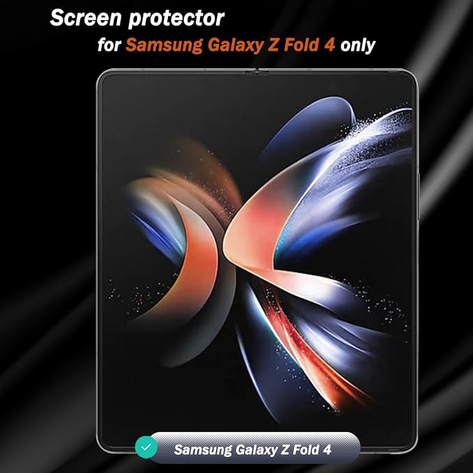 for Samsung Galaxy Z Fold 4 Inner Privacy Screen Protector 1 Pack. Anti Scratch - Image 2