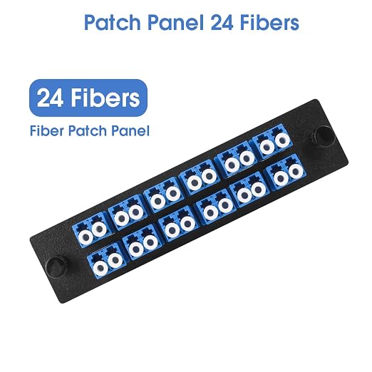 12 Duplex LC/UPC Fiber Patch Panel - Image 3