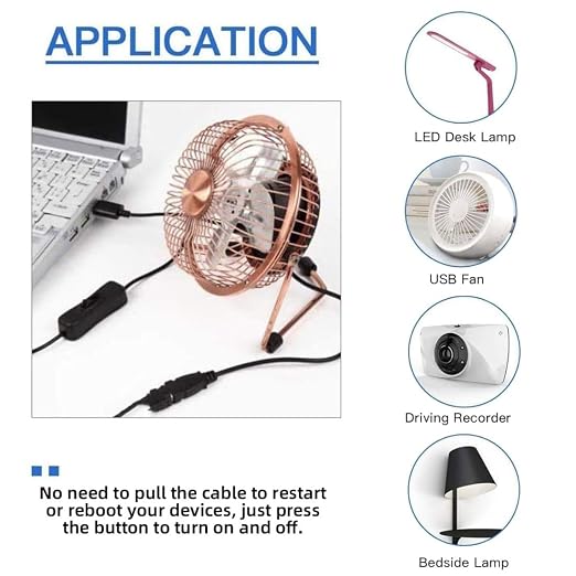 chenyang Micro USB Power Switch Extension Cable Micro USB Male to Female - Image 4