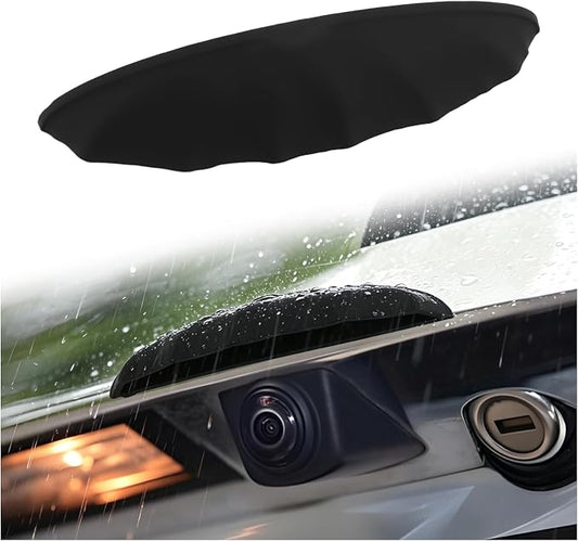 Car Rear View Camera Protection Cover, Wider Back Up Camera Rain Guard by Aokdom