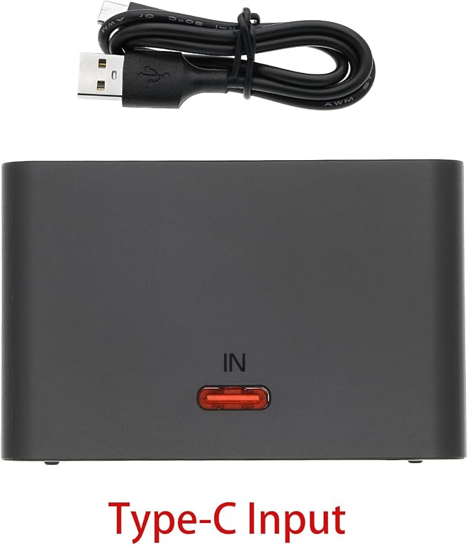 2-Slot Desktop Charger for Leica Q2, 19 531 Replacement PN: 19 531 - Image 4