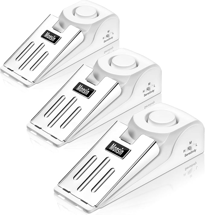 Door Stop Alarm, Door Stopper by Monsin