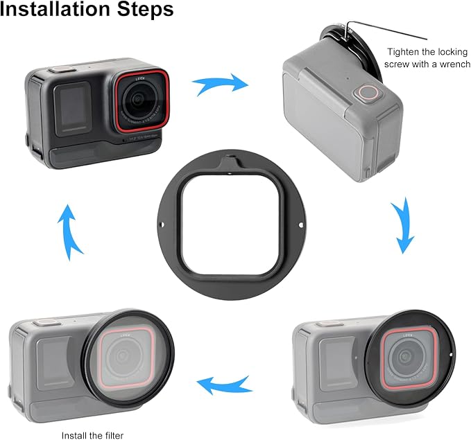 PULUZ 52mm Lens Filter Adapter Kit - Image 5