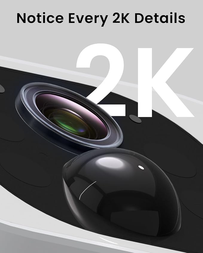 ANRAN 2K Cameras for Home Security Outside, Solar Security Cameras Wireless - Image 3