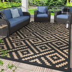 GENIMO Outdoor Rug, Waterproof Plastic Rugs by GENIMO