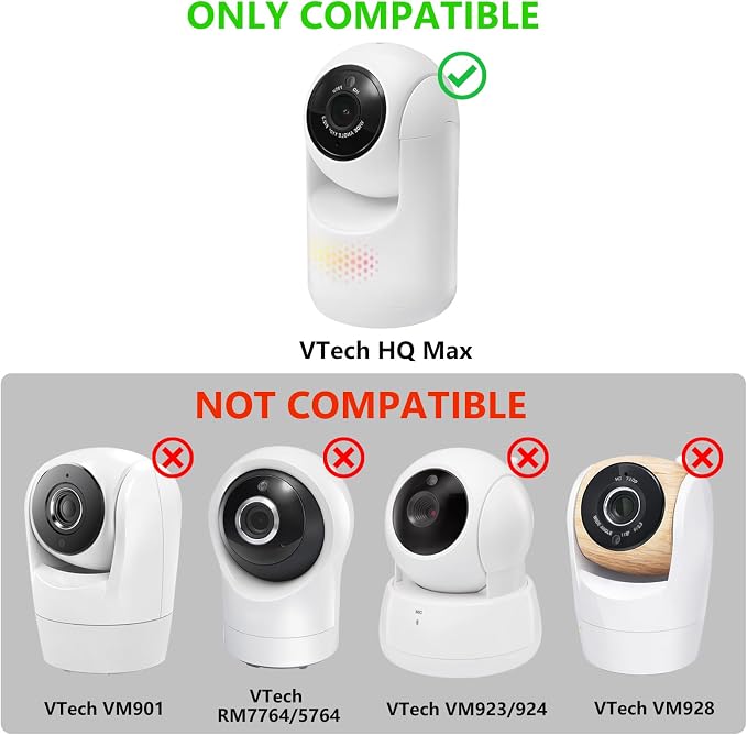 Adhesive Baby Monitor Wall Mount Compatible - Image 2