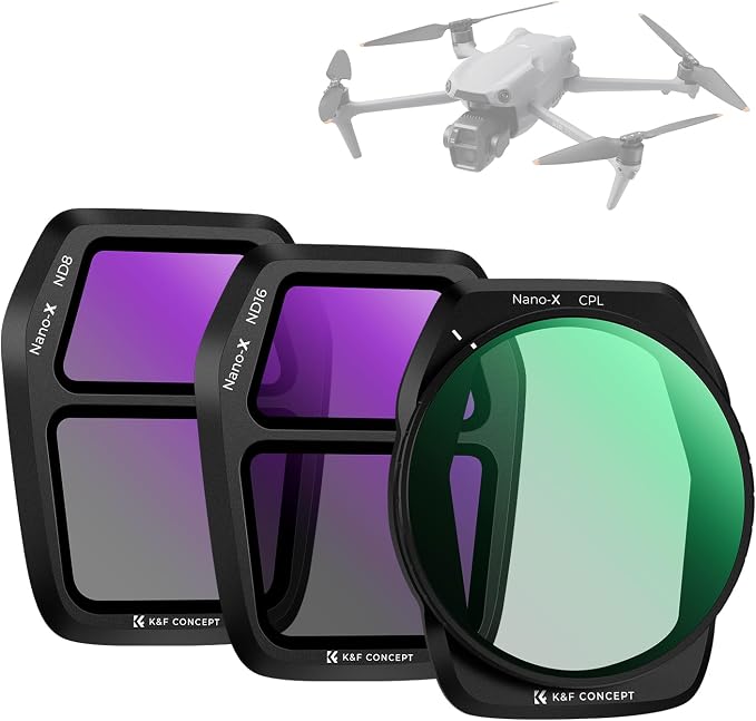 K&F Concept 3Pack ND PL Filter Set by KFCONCEPT