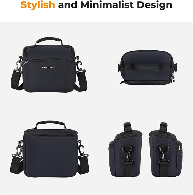 K&F CONCEPT Camera Sling Bag Small Crossbody Camera Case DSLR/SLR/Cute Compact - Image 7