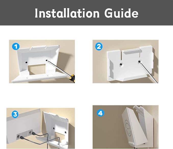 Gen 3 Router Mount for Starlink, Gen3 Router Wall Mounts - Image 2