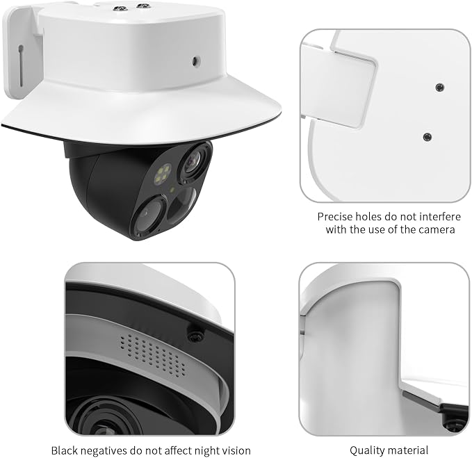 Sun Shade Rain Cover for eufy SoloCam S340 - Image 2