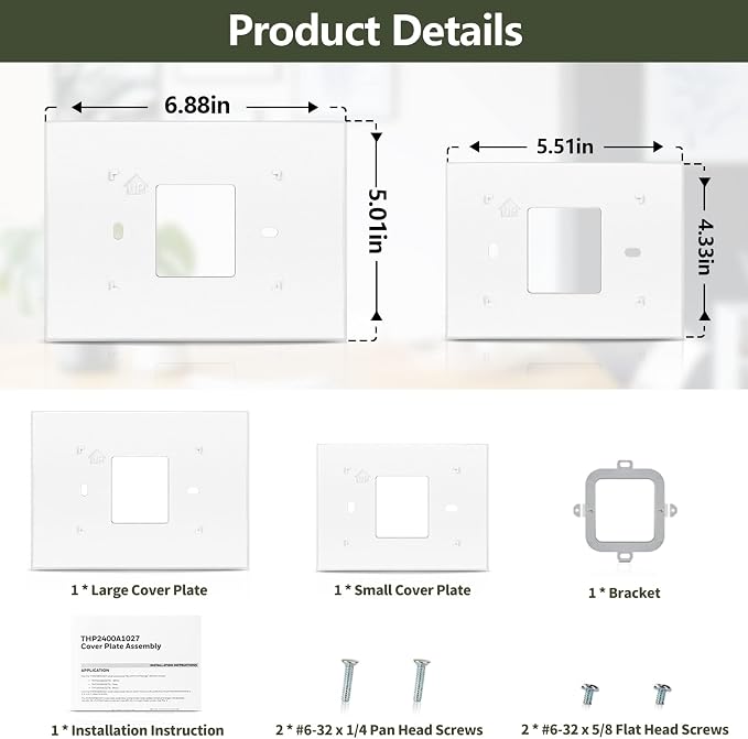 Thermostat Wall Plate Replacement - Image 3