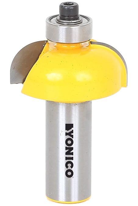 YONICO Cove Router Bits Edge Forming 3/8-Inch Radius 1/2-Inch Shank 13154 by Yonico
