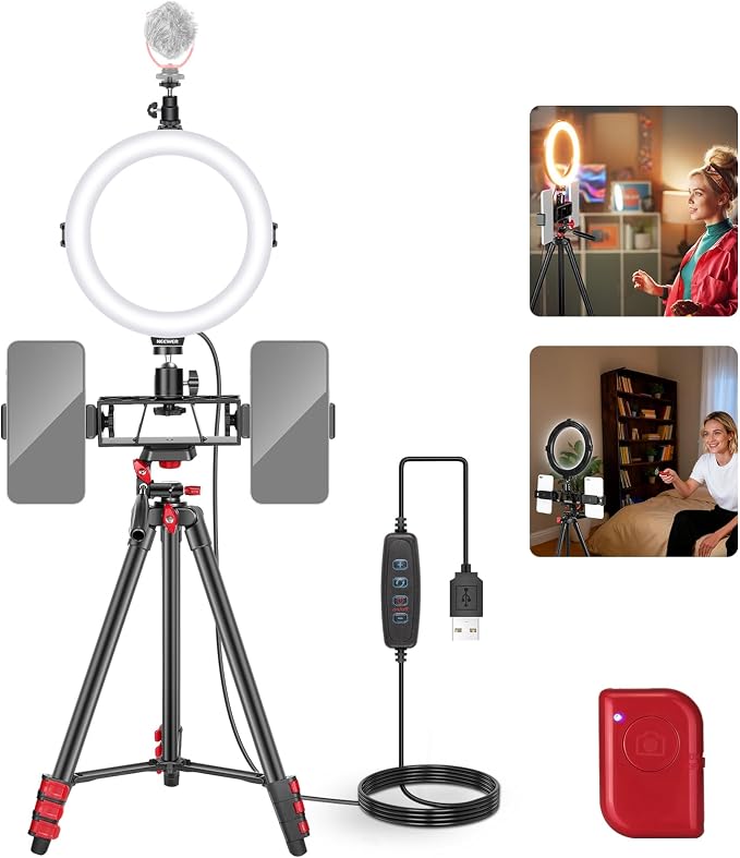NEEWER Basics 8" Selfie Ring Light by Neewer