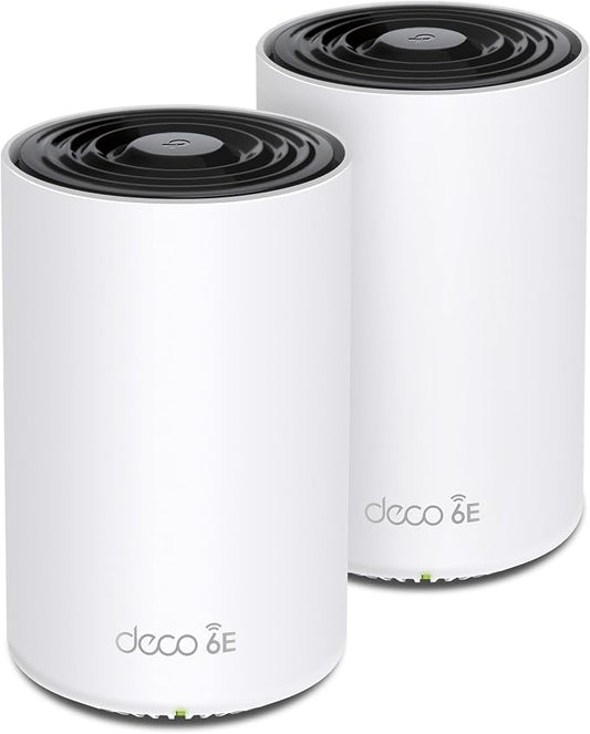 TP-Link Deco XE70 Pro AXE4900 Tri-Band WiFi 6E Mesh WiFi System by TP-Link