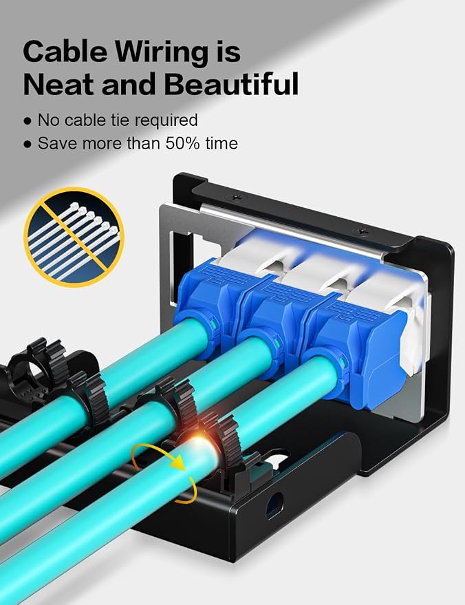 4 Port Patch Panel Blank Keystone Patch Panel UTP&STP Compatible - Image 5