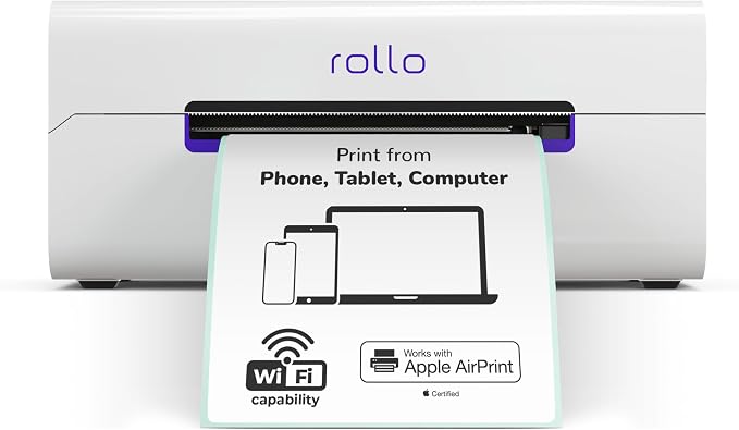Rollo Wireless Shipping Label Printer by Rollo