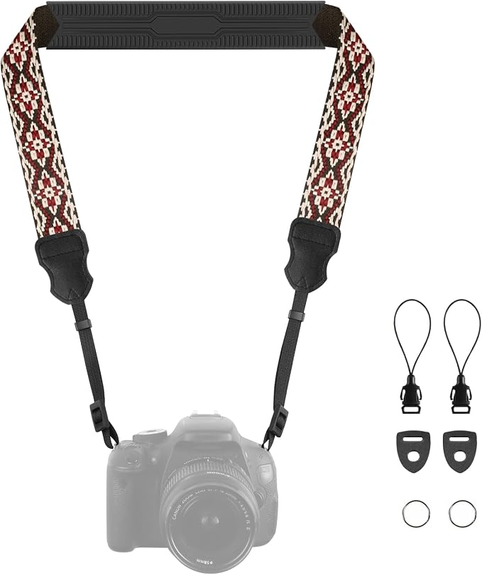 FIEIL Neck Strap Silicone Camera Straps by FIEIL