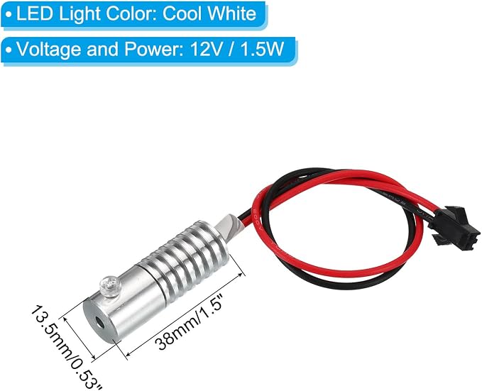 PATIKIL 3mm 1m PMMA Side Glow Fiber Optic Cable Kit, - Image 3