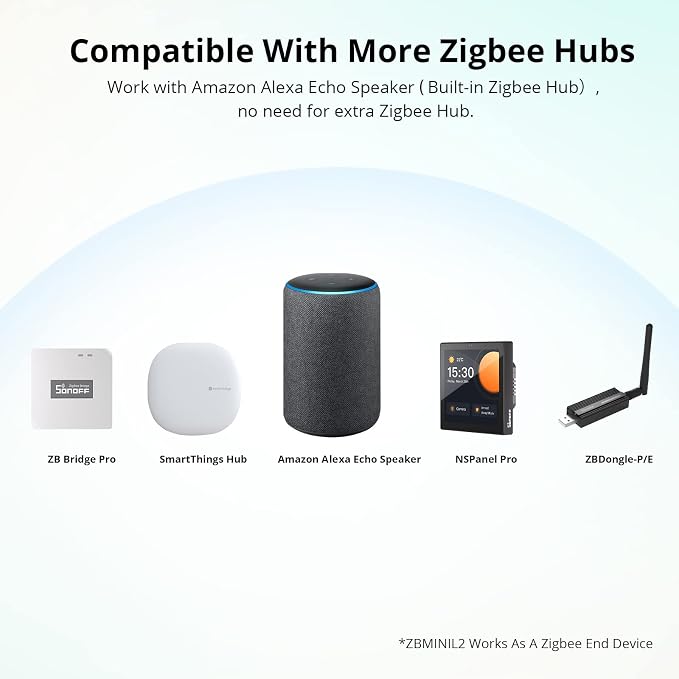 SONOFF Zigbee Smart Light Switch, No Neutral, Hub Required, 2-Way Interruptor - Image 8