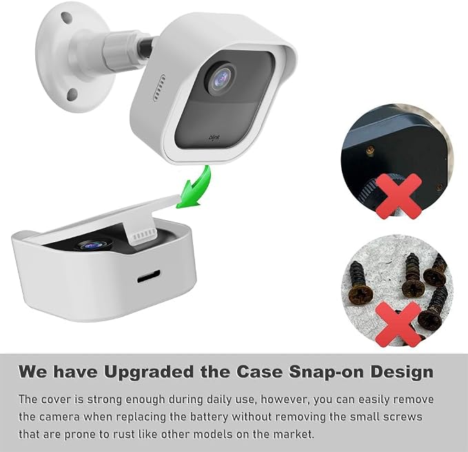 All-New Blink Outdoor Camera Wall Mount, 360° Adjustable Mount and Weather - Image 3