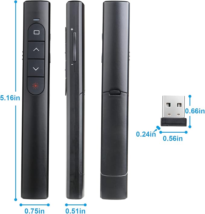 Wireless Presenter Remote, Presentation Clicker - Image 7