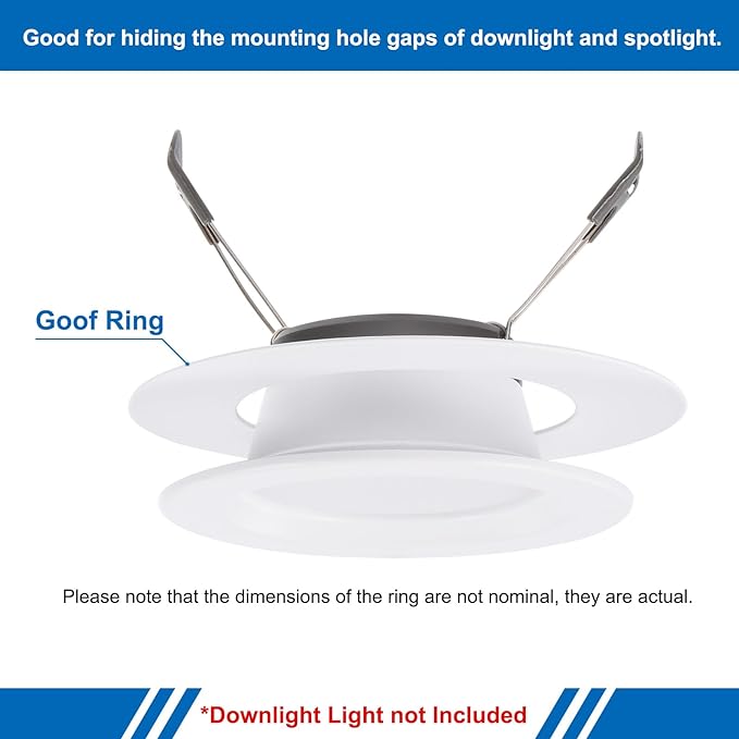 PATIKIL 8.27" ID 10.43" OD Goof Rings - Image 3