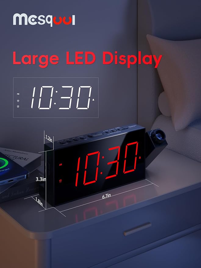 Digital Projection Alarm Clocks - Image 3