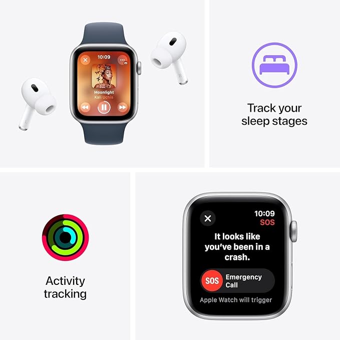 Apple Watch Series 7 Silver Stainless Steel Case - Image 4