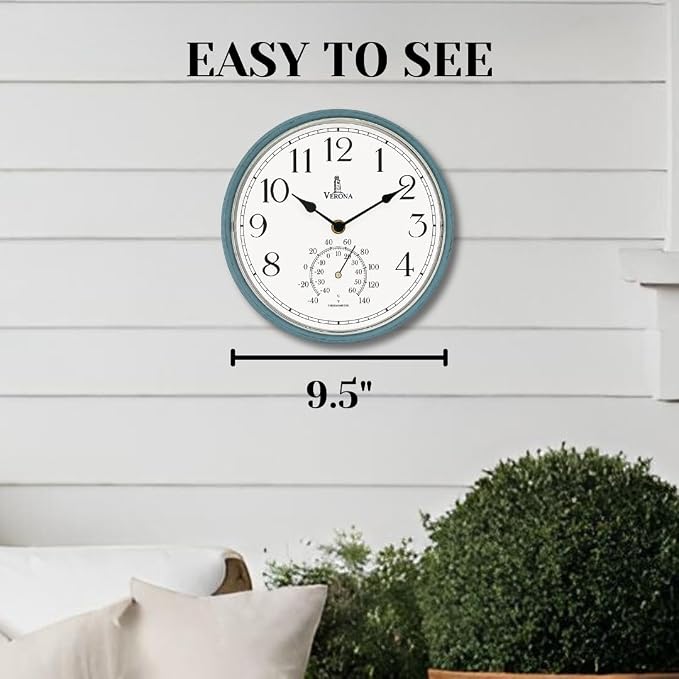Outdoor Clocks for Patio Waterproof - Image 2