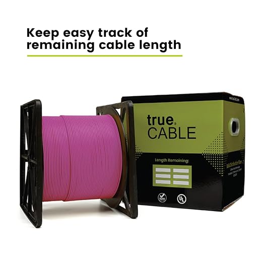 trueCABLE 2 Strand Bulk Fiber Optic Cable, Indoor Tight Buffered Distribution - Image 3