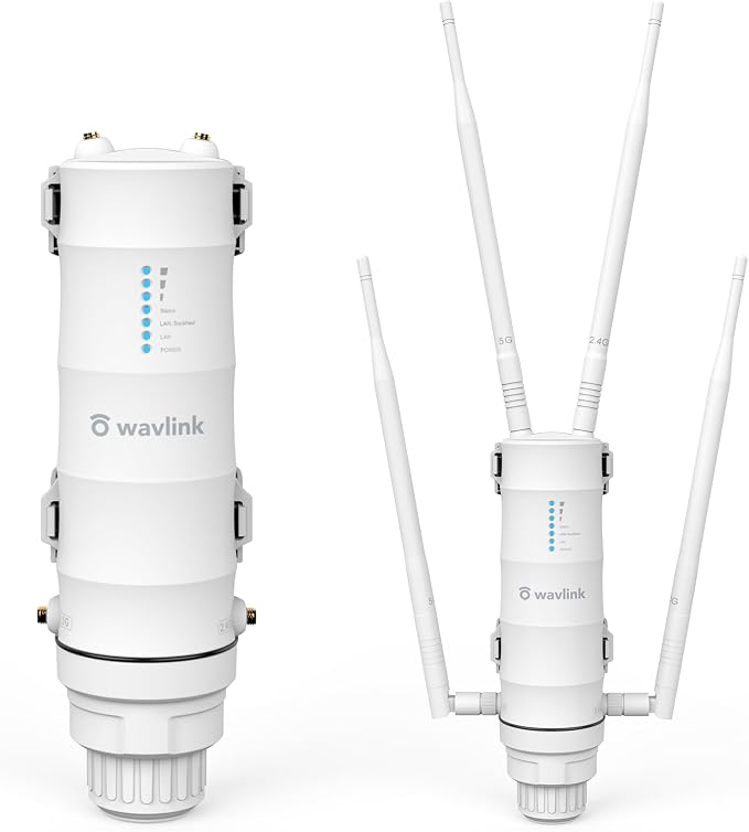 WAVLINK AC1200 Outdoor WiFi Range Extender, Weatherproof Dual Band Outdoor by WAVLINK%C2%AE