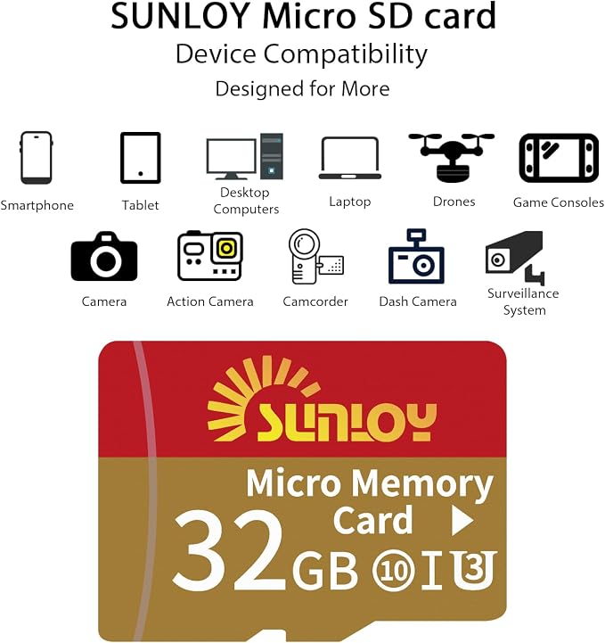 PSP Memory Stick Adapter with 32GB Micro SD Card, Micro SD/SDHC/SDXC to Memory - Image 5