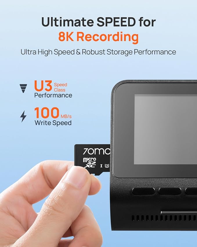70mai Micro SD Card 64GB Memory Card, Suitable - Image 2