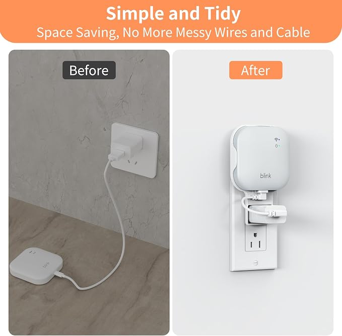 Outlet Wall Mount for All-New Blink Sync Module XR, Save Space - Image 5
