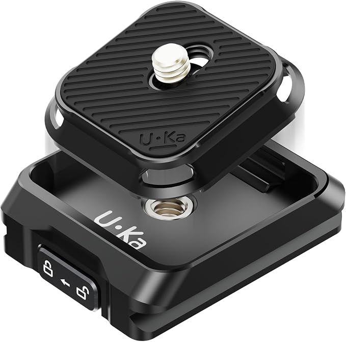 ULANZI UKA01 Camera Quick Release Plate, Tripod Mount Adapter Camera Quick by ulanzi