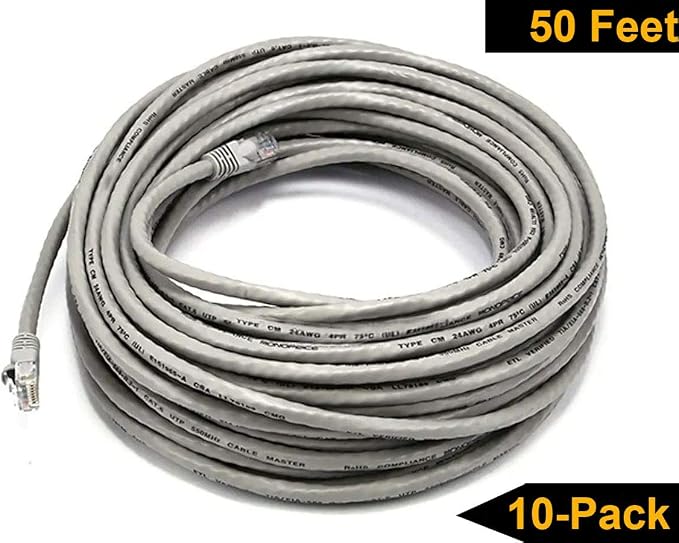 iMBAPrice 7 ' Cat5e Network Ethernet Patch Cable, 10 Pack - Image 8