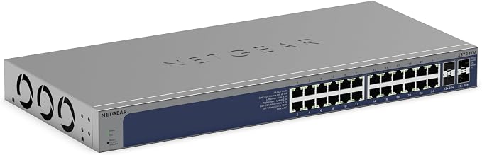 NETGEAR 28-Port 10G/Multi-Gigabit Ethernet Smart Switch by NETGEAR