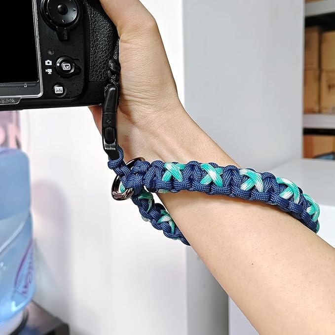VICHUNHO Camera Wrist Strap, Secure & Adjustable DSLR Camera Hand Strap - Image 2
